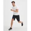 image:imagebaleaf Mens Cooling Workout Shirts Short Sleeve Running Athletic TShirts UPF 50 Sun Protection Quick Dry Moisture WickingWhite