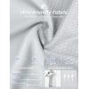 image:imagebaleaf Mens Long Sleeve Sun Shirts with Pocket 14 Zip Hiking Running Quick Dry Lightweight Rash Guard UV Outdoor ShirtLight Gray