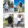 image:imagebaleaf Mens Sun Hoodies UPF 50 Separate Hood with Face Mask Long Sleeve Fishing Shirts UV Protection Rash GuardNavy Blue