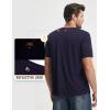 image:imagebaleaf Mens Sun Shirts with Pocket Short Sleeve T Shirts UPF 50 UV SPF Lightweight Quick Dry Hiking Fishing Rash GuardNavy Blue