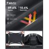 image:imagebaleaf Womens Golf Shirts Sleeveless Pockets Tennis Tops Workout Athletic Polo V Neck Collared UPFBlack