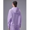 image:imagebaleaf Womens Loose Fleece lined Hooded SweatshirtLight Purple