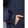 image:imagebaleaf Womens Loose Fleece lined Hooded SweatshirtNavy Blue