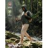 image:imagebaleaf Womens Sun Jackets No Insert Lightweight Hiking Hoodie UPF 50 Workout Mosquito Clothes Long Sleeve UV with 2 PocketsArmy Green