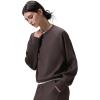 image:imagebaleaf Womens SweatshirtsDark Brown