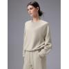 image:imagebaleaf Womens SweatshirtsLight Brown