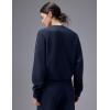 image:imagebaleaf Womens SweatshirtsNavy Blue