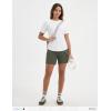 image:imagebaleaf Womens Workout Tops Short Sleeve Mesh Back Quick Dry Breathable UPF 50 Athletic Shirts for Running Gym Hiking TeeWhite