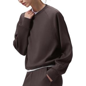 image:imagebaleaf Womens SweatshirtsDark Brown