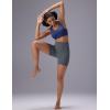 image:imagebaleaf Sweatleaf Womens Biker Shorts 5 High Waist Tummy Control Butt Lifting Yoga Workout Running Spandex Short PantsDark Gray