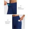 image:imageBALEAF Womens 7 Bermuda Shorts High Waisted Athletic Running Pull On Shorts with Pockets for Causal Summer