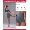 image:imagebaleaf Freeleaf Broadway Womens Biker Shorts with Pockets Dance Yoga Workout Gym Running 5 High Waist Short PantsDark Gray