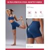 image:imagebaleaf Freeleaf Broadway Womens Biker Shorts with Pockets Dance Yoga Workout Gym Running 5 High Waist Short PantsNavy Blue