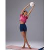 image:imagebaleaf Freeleaf Broadway Womens Biker Shorts with Pockets Dance Yoga Workout Gym Running 5 High Waist Short PantsNavy Blue