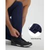 image:imagebaleaf Mens Hiking Pants Lightweight Quick Dry Elastic Waist Water Resistant Cargo Pants with 6 Pockets Fishing OutdoorNavy Blue