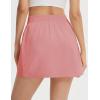image:imagebaleaf Skorts for Women with Pockets Athletic Skort High Waisted Hiking Cargo Golf Travel Skirts Water Resistant UPF 50Light Pink