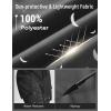 image:imagebaleaf Womens 15 Long Shorts with 7 Pockets Knee Length Hiking Bermuda Shorts Lightweight Quick Dry Cargo CaprisBlack