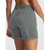 image:imagebaleaf Womens 5 Hiking Shorts with Zipper Pockets Lightweight Water Resistant Strech Quick Dry Golf Athletic ShortsDark Gray