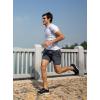 image:imagebaleaf Mens 5 Running Athletic Shorts for Workout Gym Tennis Sports Lightweight Quick Dry with Zipper PocketE02no Lininggray