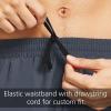 image:imagebaleaf Mens 5 Running Athletic Shorts for Workout Gym Tennis Sports Lightweight Quick Dry with Zipper PocketGray
