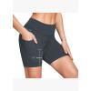 image:imagebaleaf 4D Padded Bike Shorts Women Cycling Underwear Gel Padding Pockets Gray XXXL