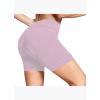 image:imagebaleaf 4D Padded Bike Shorts Women Cycling Underwear Gel Padding Pockets Light Purple XXXL