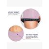 image:imagebaleaf 4D Padded Bike Shorts Women Cycling Underwear Gel Padding Pockets Light Purple XXXL