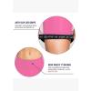 image:imagebaleaf 4D Padded Bike Shorts Women Cycling Underwear Gel Padding Pockets Pink XXXL