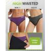 image:imagebaleaf Womens 3D Padded Bike Underwear Cycling Shorts Bicycle Biking Riding Briefs MTB Biker Gear ClothesDark Purple