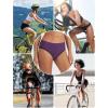 image:imagebaleaf Womens 3D Padded Bike Underwear Cycling Shorts Bicycle Biking Riding Briefs MTB Biker Gear ClothesDark Purple