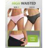 image:imagebaleaf Womens 3D Padded Bike Underwear Cycling Shorts Bicycle Biking Riding Briefs MTB Biker Gear ClothesLight Purple