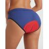 image:imagebaleaf Womens 3D Padded Bike Underwear Cycling Shorts Bicycle Biking Riding Briefs MTB Biker Gear ClothesNavy Blue