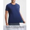 image:imagebaleaf Mens Cooling Running Shirts Short Sleeve Workout Athletic TShirts UPF 50 Sun Protection Quick Dry Moisture WickingNavy Blue