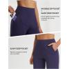 image:imagebaleaf 9 Womens Bermuda Shorts Knee Length High Waisted Long Shorts with Pockets Golf Walking Athletic Running CasualNavy Blue