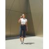 image:imagebaleaf Capri Pants for Women with Pockets High Waist Yoga Capris Pant Loose Straight Leg for Casual SummerDark Gray
