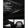 image:imagebaleaf Women Athletic Tops Sleeveless Workout Tank Tops Tennis Running Yoga Tennis Gym Split Back Quick Dry UPF 50Black