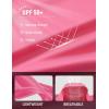 image:imagebaleaf Women Athletic Tops Sleeveless Workout Tank Tops Tennis Running Yoga Tennis Gym Split Back Quick Dry UPF 50Pink