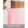 image:imagebaleaf Womens 17 Golf Skirts 3 Pockets High Waisted Stretchy Tennis Athletic Skorts Workout Running Casual SummerLight Pink