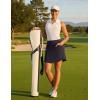 image:imagebaleaf Womens 17 Golf Skirts 3 Pockets High Waisted Stretchy Tennis Athletic Skorts Workout Running Casual SummerNavy Blue