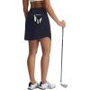 image:imagebaleaf Womens 17 Golf Skirts 3 Pockets High Waisted Stretchy Tennis Athletic Skorts Workout Running Casual SummerNavy Blue
