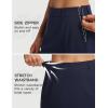 image:imagebaleaf Womens 18 Golf Skorts Skirts Pockets UPF 50 Zipper Quick Dry Casual Work Skort TravelNavy Blue