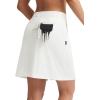 image:imagebaleaf Womens 18 Golf Skorts Skirts Pockets UPF 50 Zipper Quick Dry Casual Work Skort TravelStar White