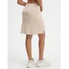image:imagebaleaf Womens 20 Knee Length Skorts with 4 Pockets Golf Skort for Women UPF50 High Waisted Athletic Tennis Causal SkirtKhaki