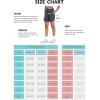 image:imagebaleaf Womens 7 Athletic Long Running Shorts Workout Gym Quick Dry Hiking Shorts High Waisted Zipper PocketDark Gray