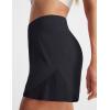 image:imagebaleaf Womens Athletic Running Shorts 3 High Waisted Quick Dry Lightweight Ruffled Workout Gym Shorts with LinerBlack
