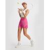 image:imagebaleaf Womens Athletic Running Shorts 3 High Waisted Quick Dry Lightweight Ruffled Workout Gym Shorts with LinerPink