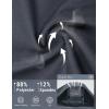 image:imagebaleaf Womens Barrel Pants with Pockets Drawstring Athletic Quick Dry Adjustable Cuff Wide Leg Tapered Fit Casual SweatpantsDark Gray