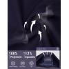 image:imagebaleaf Womens Barrel Pants with Pockets Drawstring Athletic Quick Dry Adjustable Cuff Wide Leg Tapered Fit Casual SweatpantsNavy Blue