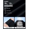 image:imagebaleaf Womens Barrel Pants with Zipper Pockets Drawstring Athletic Pants Elastic Waisted Casual Lounge Work TravelBlack