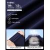 image:imagebaleaf Womens Barrel Pants with Zipper Pockets Drawstring Athletic Pants Elastic Waisted Casual Lounge Work TravelNavy Blue
